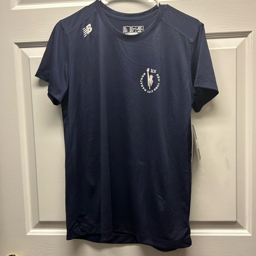 NWT New Balance TCS NYC Marathon Tech Tee Large